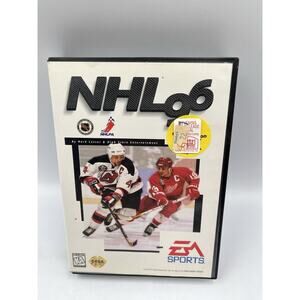 NHL 96 (Sega Genesis, 1995) With Original Box